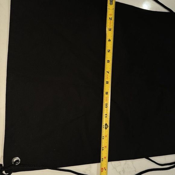 Celine - Duster bag - Drawstring backpack - cotton - 19" × 15" - Picture 6 of 7